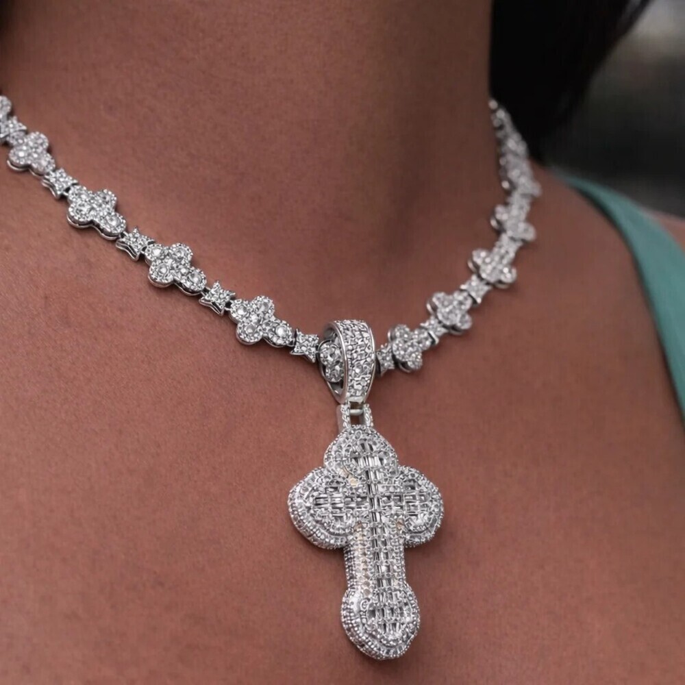 Cross necklace set - Picture 2 of 13